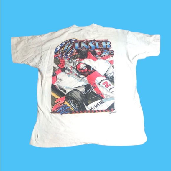 Other - Vintage Al Unser Jr F1 Racing T-Shirt Nascar VTG